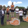 Ponad stu biegaczy z całej Polski stanęło na starcie Półmaratonu Ślimaka.