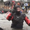  To największa tego typu płetwonurkowa impreza w Polsce. Kilkuset śmiałków, którym niestraszna była pogoda, wzięło udział w 14. Skorpenowym Spływie Łyną.